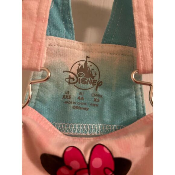 Minnie Mouse Tie-Dye Short Overalls for Girls - Picture 3 of 5